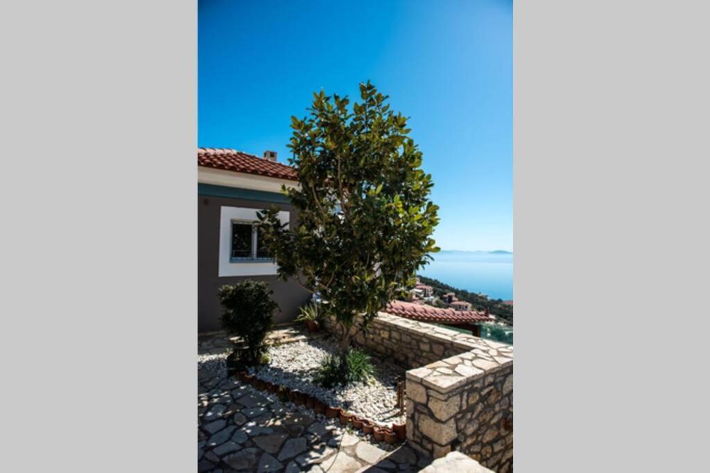 Apollo Romantic Sea View Villa كيفيريون المظهر الخارجي الصورة