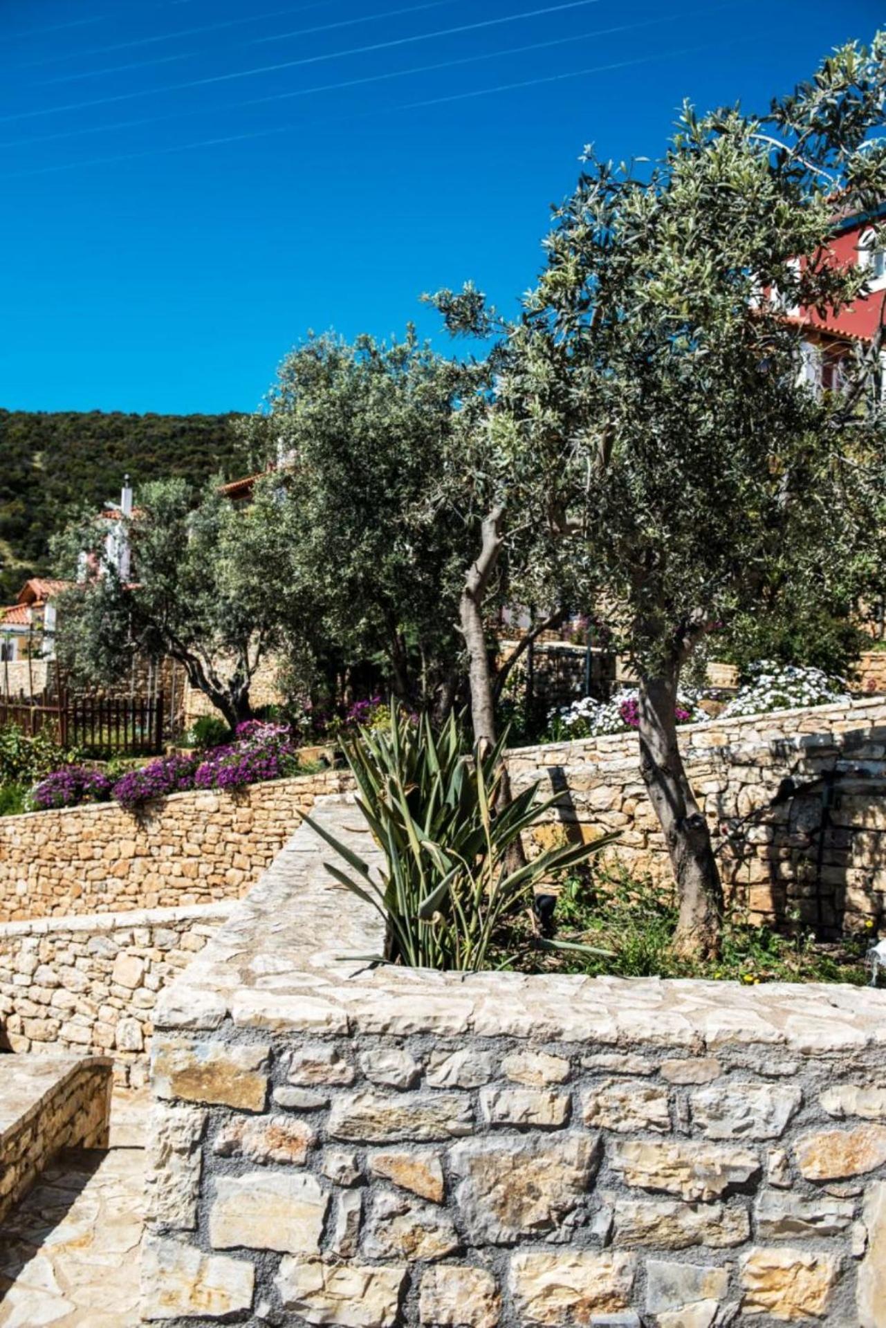 Apollo Romantic Sea View Villa كيفيريون المظهر الخارجي الصورة