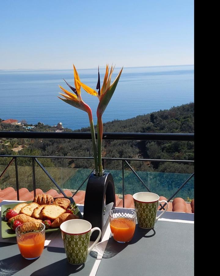 Apollo Romantic Sea View Villa كيفيريون المظهر الخارجي الصورة