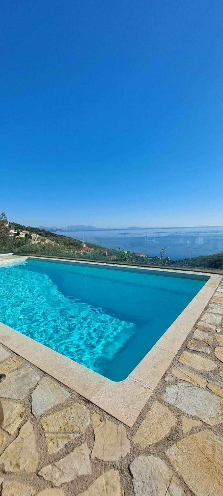 Apollo Romantic Sea View Villa كيفيريون المظهر الخارجي الصورة